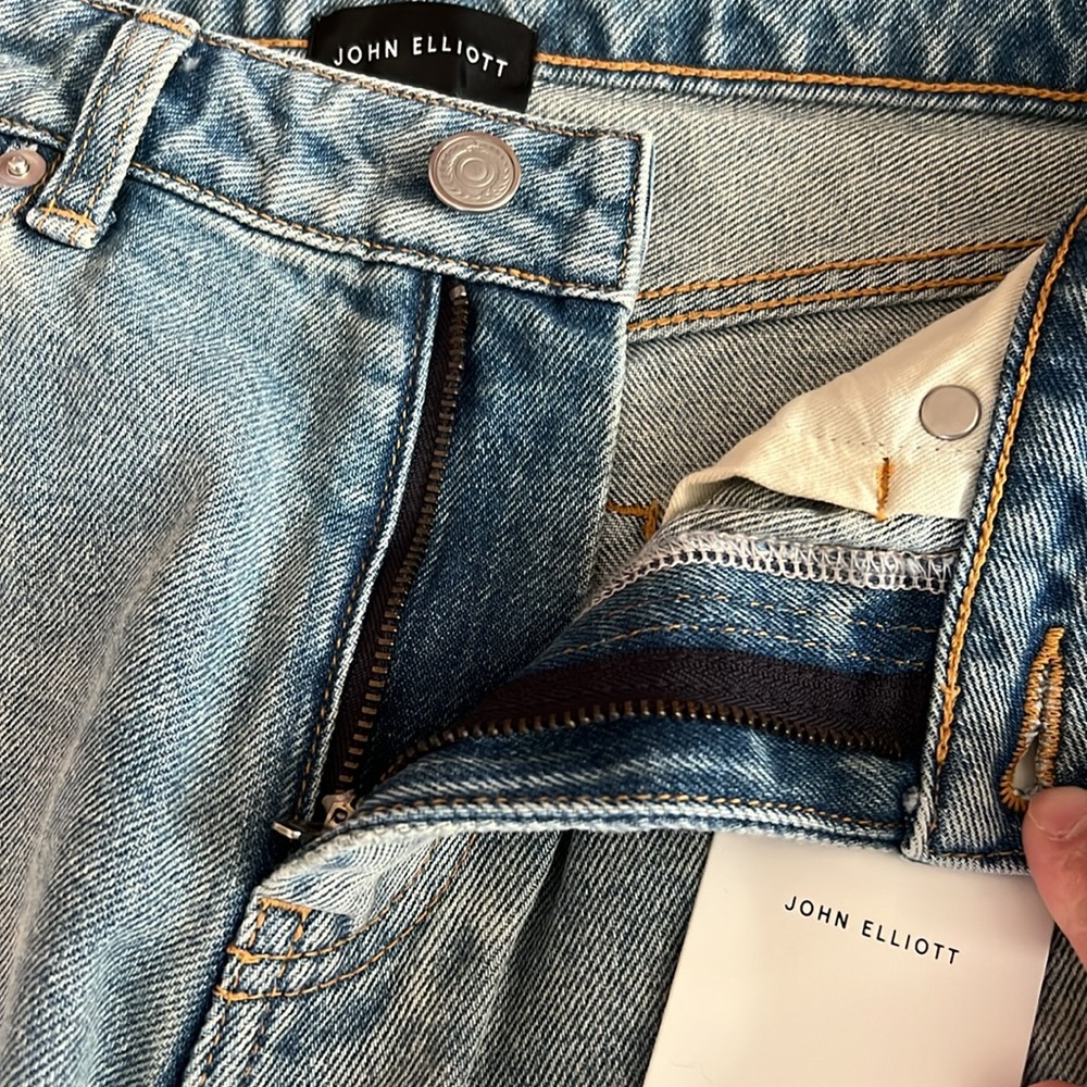 John Elliott mid rise straight jeans - Picture 4 of 7